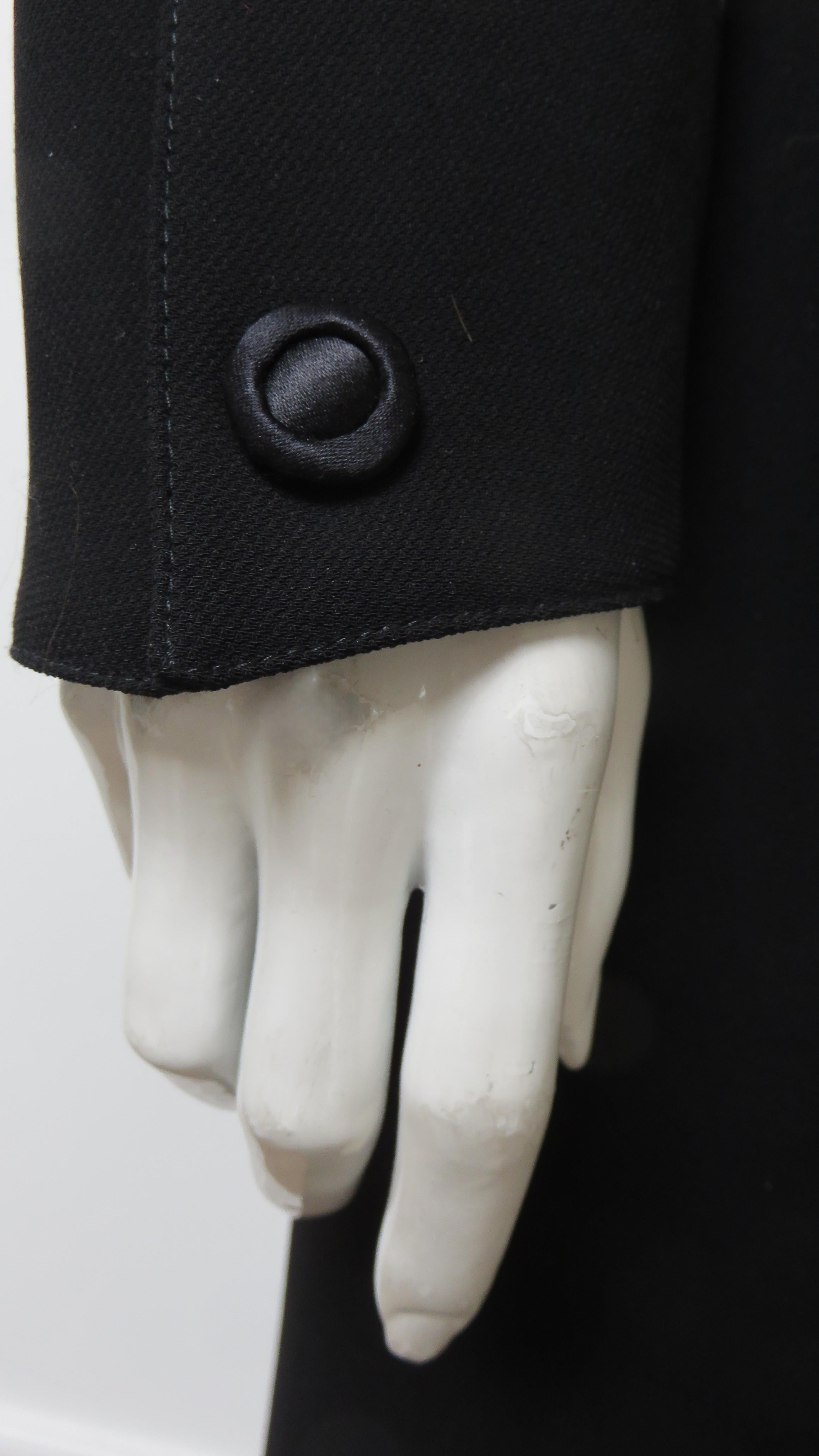 Mono de esmoquin Thierry Mugler Años 80 en venta 1