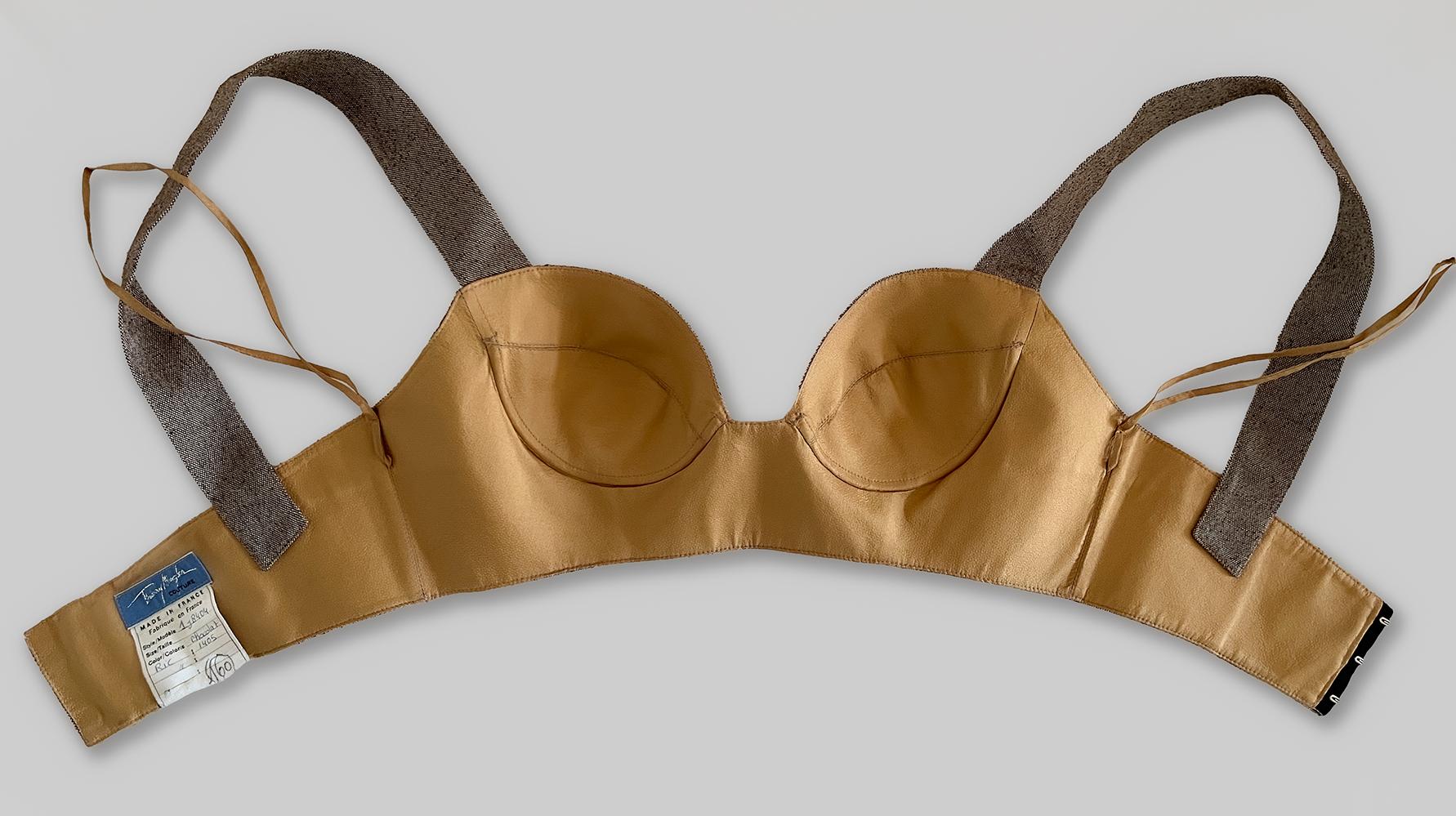 Top corpiño de tweed Thierry Mugler en venta 2