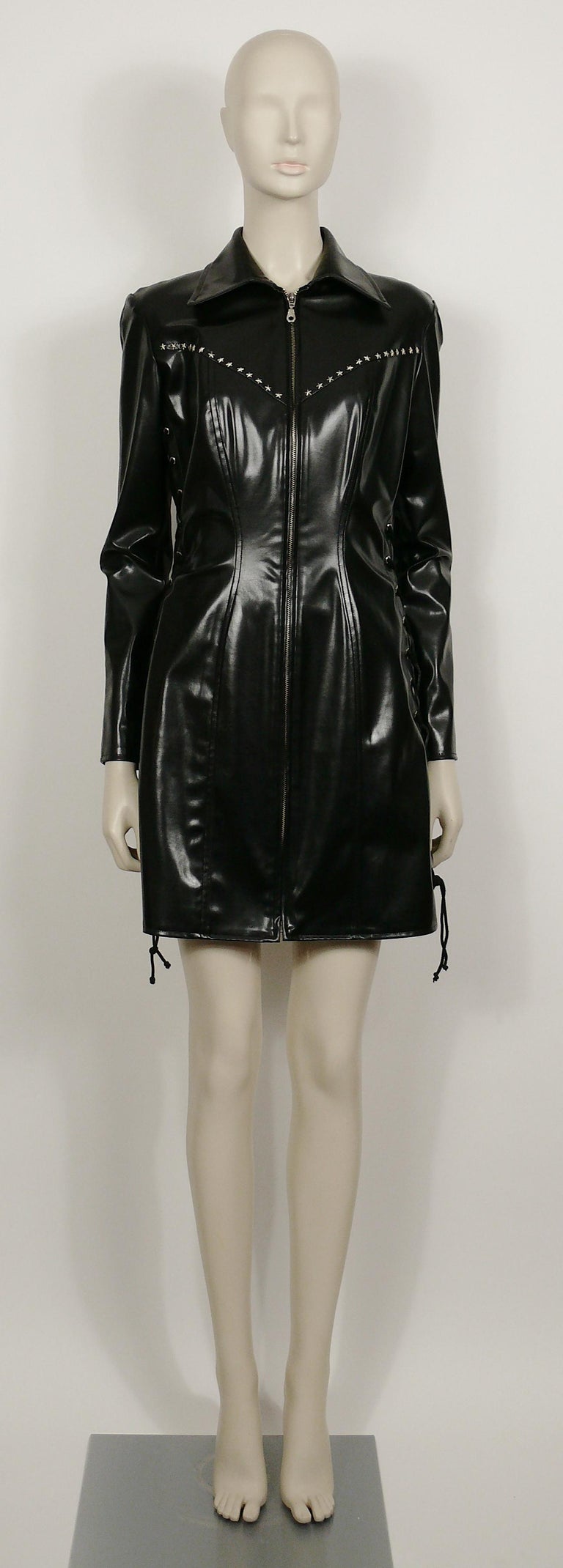 Vintage mugler dress on sale