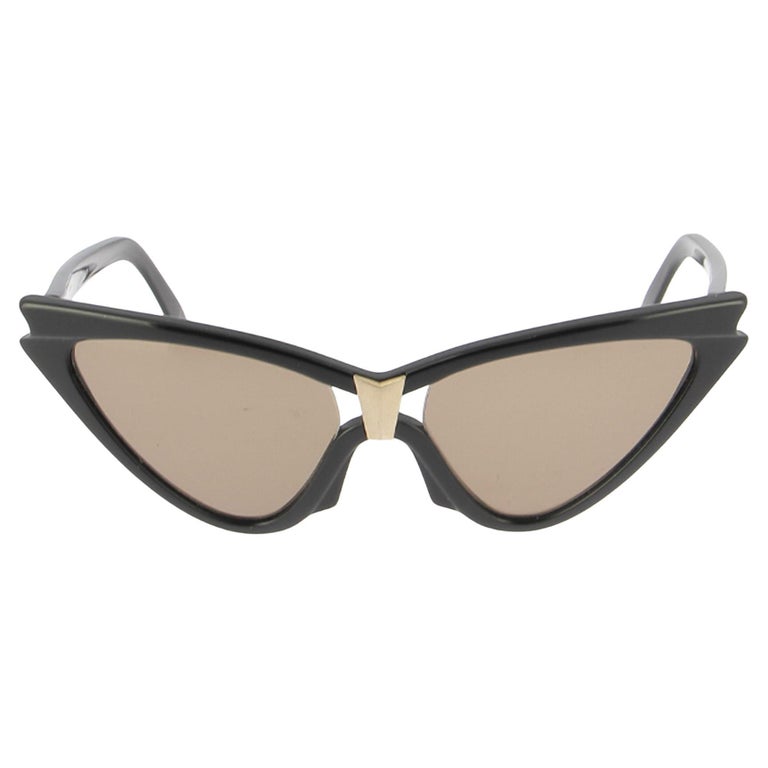 Vintage Thierry Mugler Black Cat-Eye Sunglasses Vintage Thierry Mugler Sunglasses | 6545-01 – THE SEEKERS main image 4