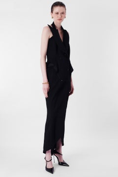 Thierry Mugler Vintage F/W 1989 Buick Collection Tuxedo Dress