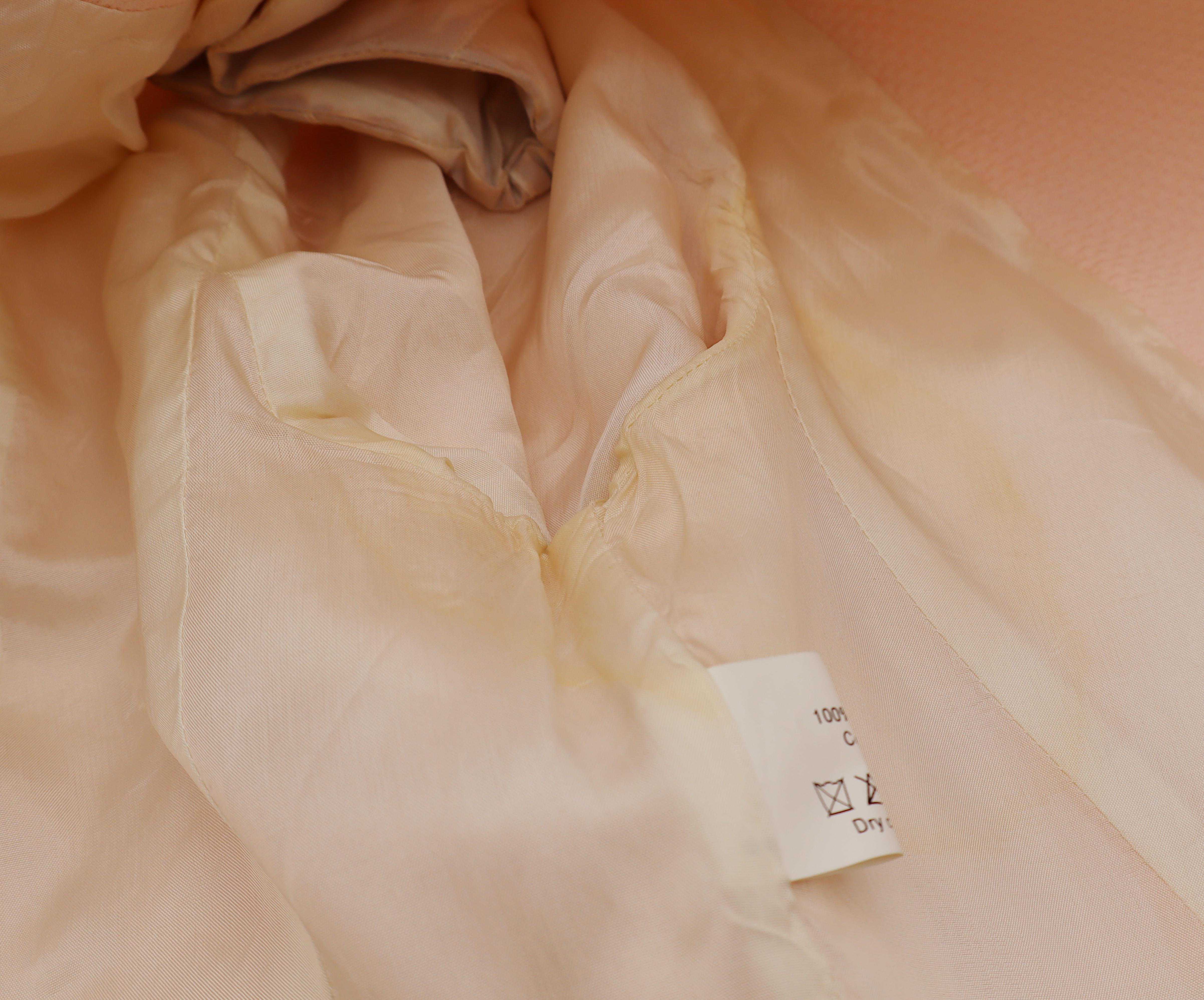 Thierry Mugler - Tuta due pezzi in cotone rosa iconico vintage, primavera/estate 1998 in vendita 9
