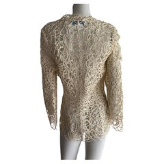 Thierry Mugler Vintage Jacke Mintfarbene Mint Zustand