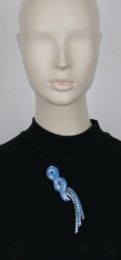 THIERRY MUGLER Vintage Jewelled Brooch