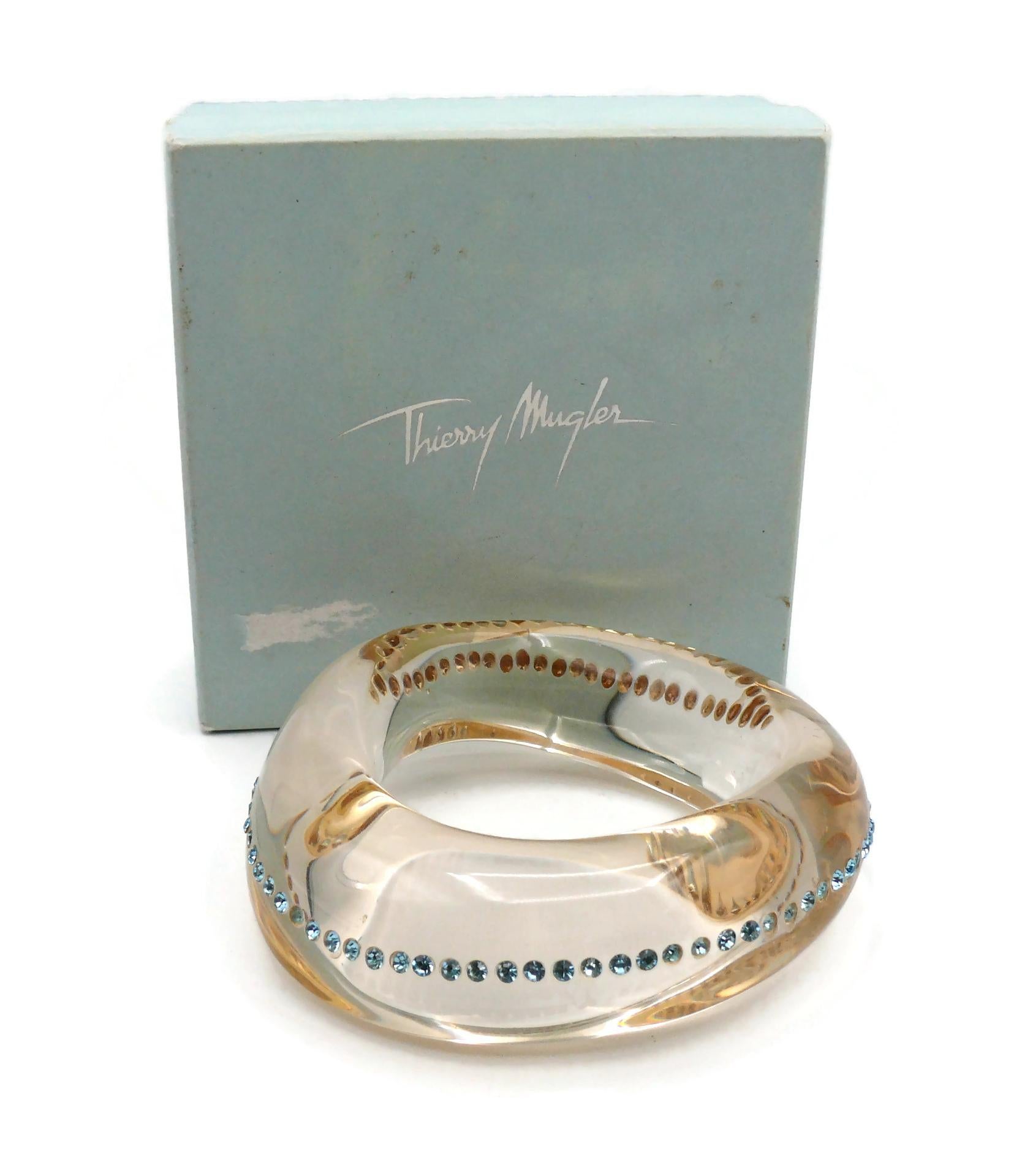 THIERRY MUGLER Pulsera vintage de resina enjoyada en Bueno estado para la venta en Nice, FR
