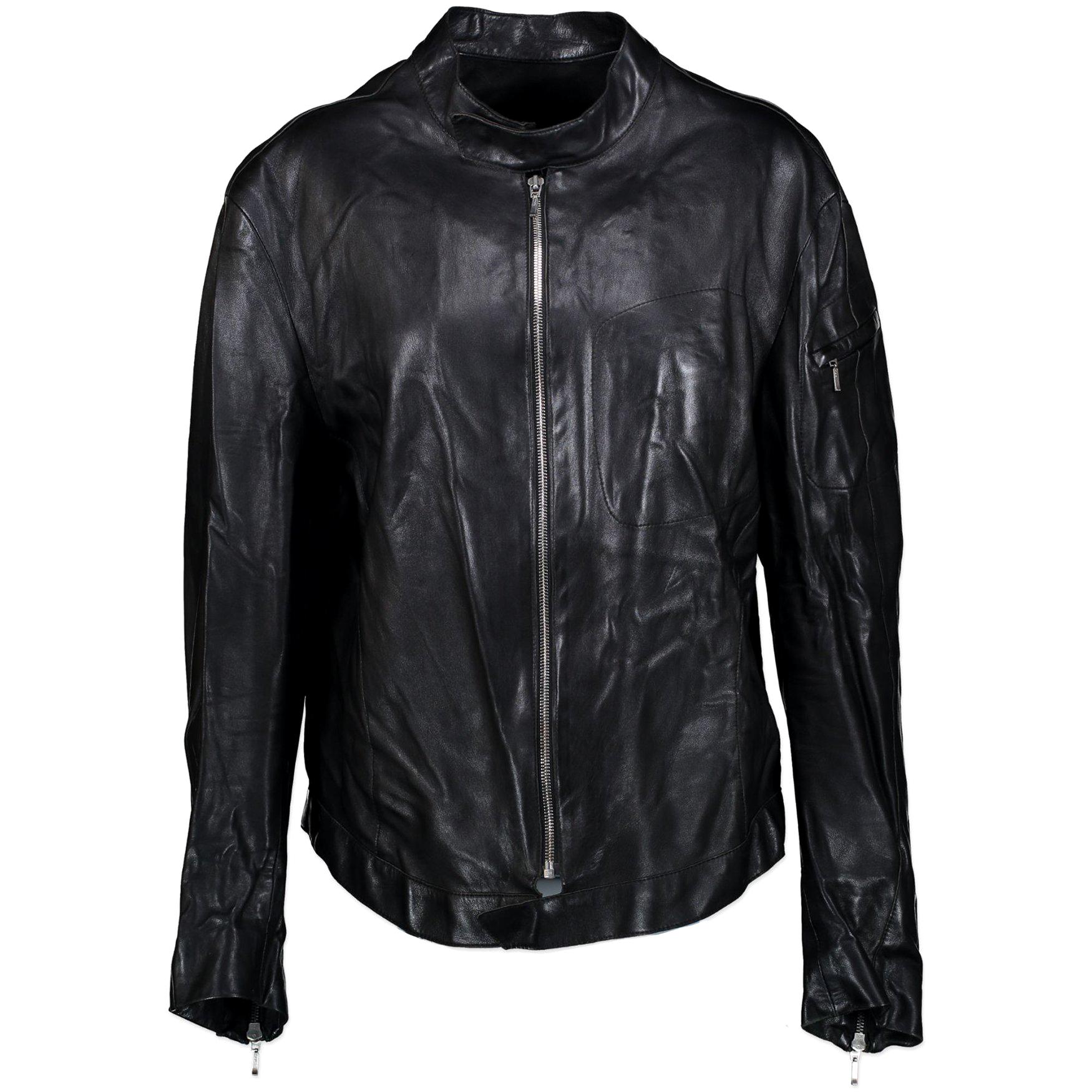 Thierry Mugler Vintage Leather Jacket - size M at 1stDibs | thierry mugler  leather jacket