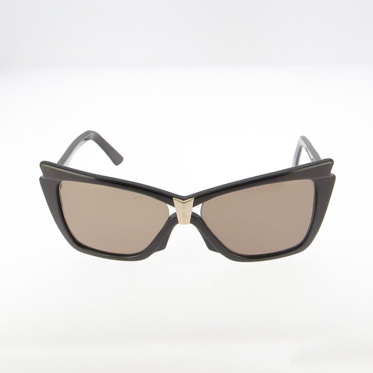 Vintage Thierry Mugler Black Cat-Eye Sunglasses Vintage Thierry Mugler Sunglasses | 6545-01 – THE SEEKERS main image 2