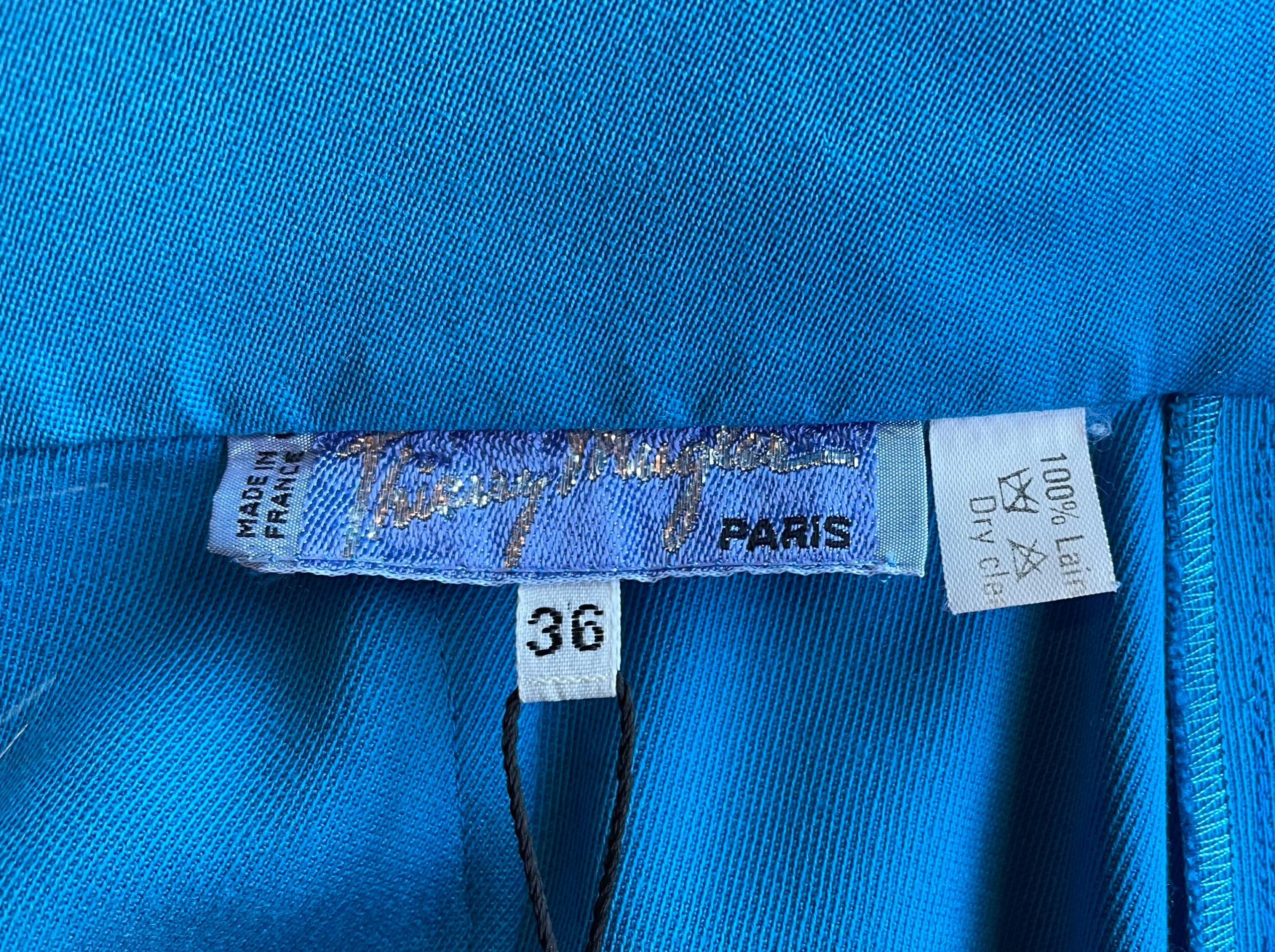 Thierry Mugler vintage pencil skirt For Sale 3