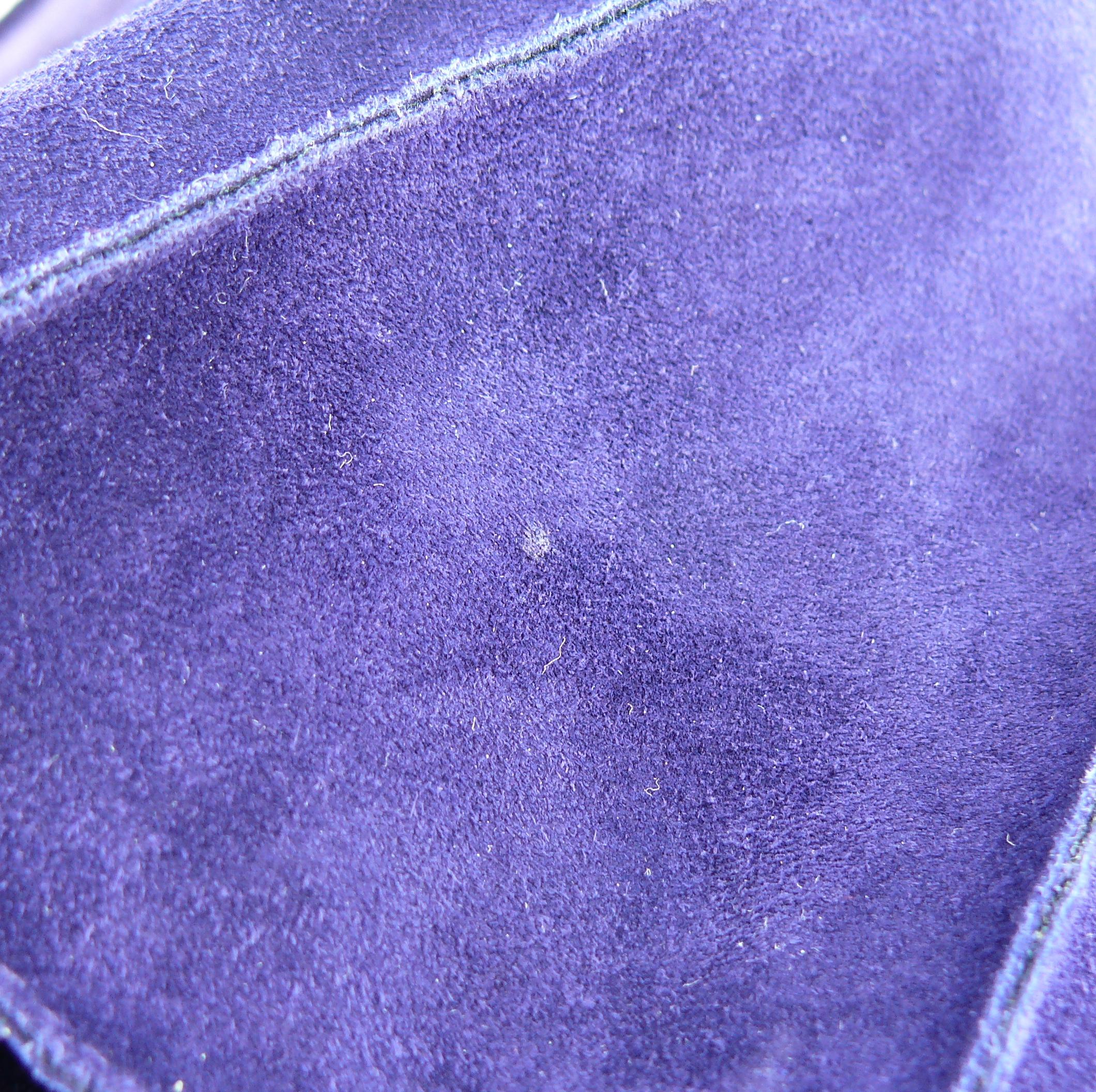 Thierry Mugler Vintage Lila Wildleder Kreatur Jacke 5