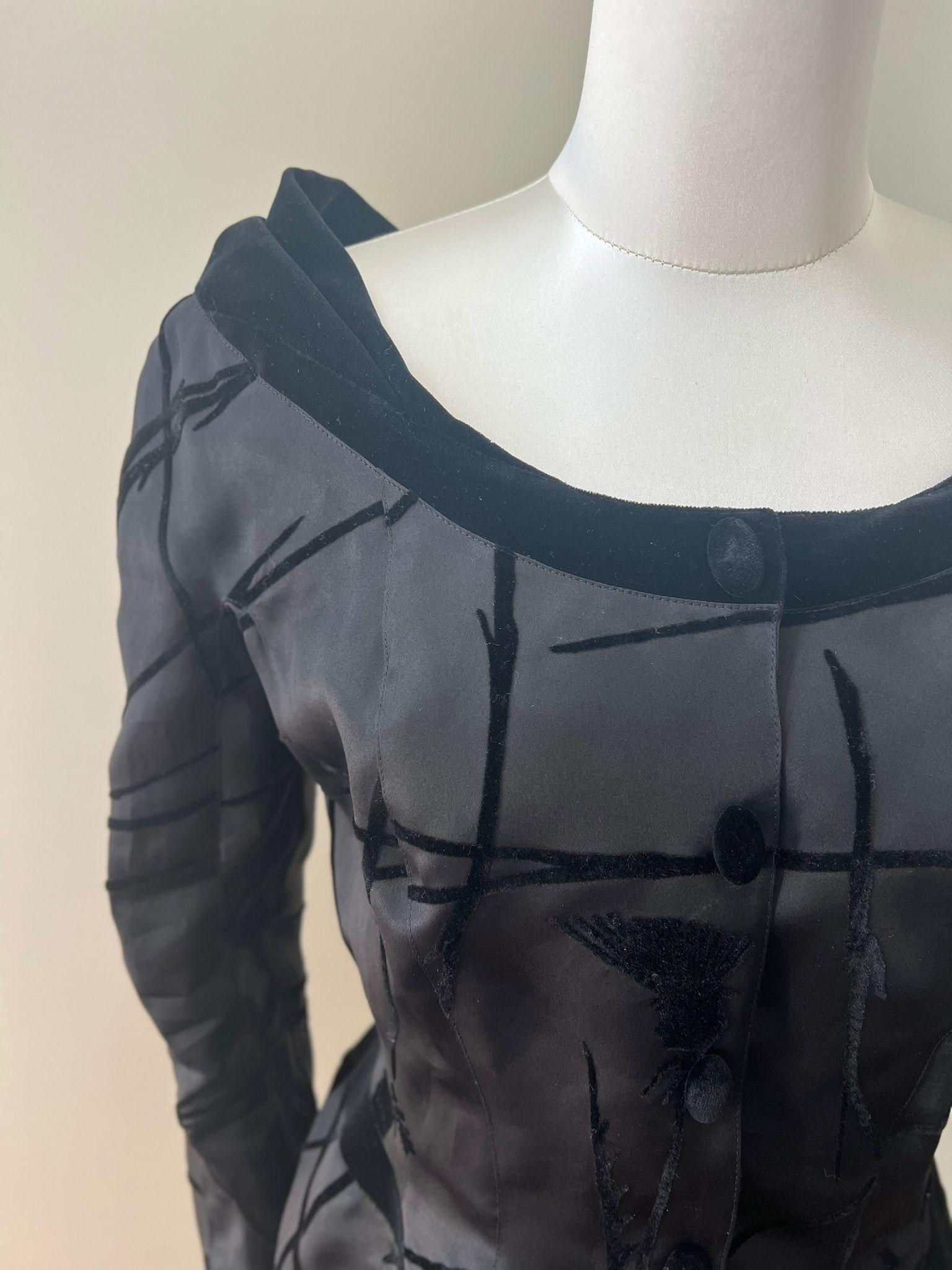 Women's Thierry Mugler vintage silk jacket, 1990s