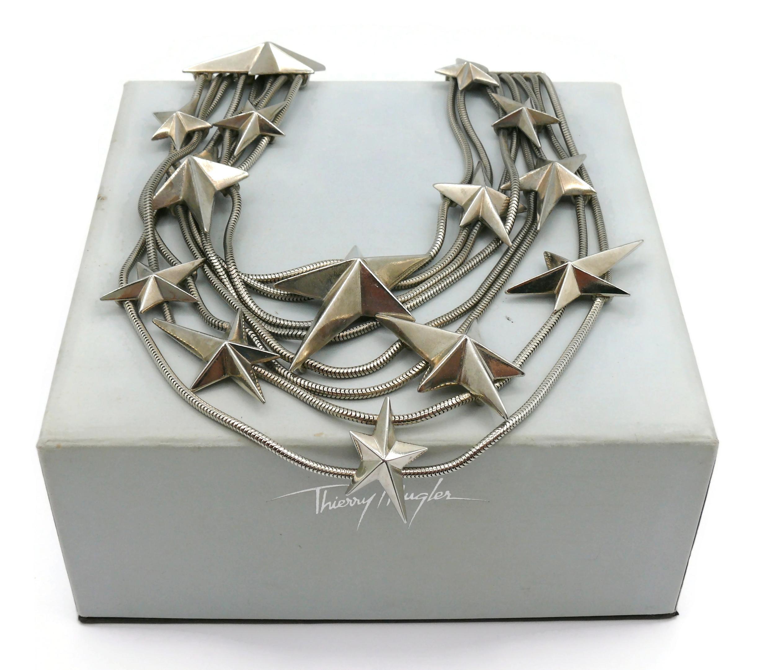 mugler star necklace