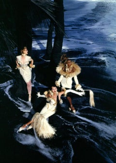 Thierry Mugler Vintage Spring/Summer 1995 Beige Linen Straw Raffia Jacket