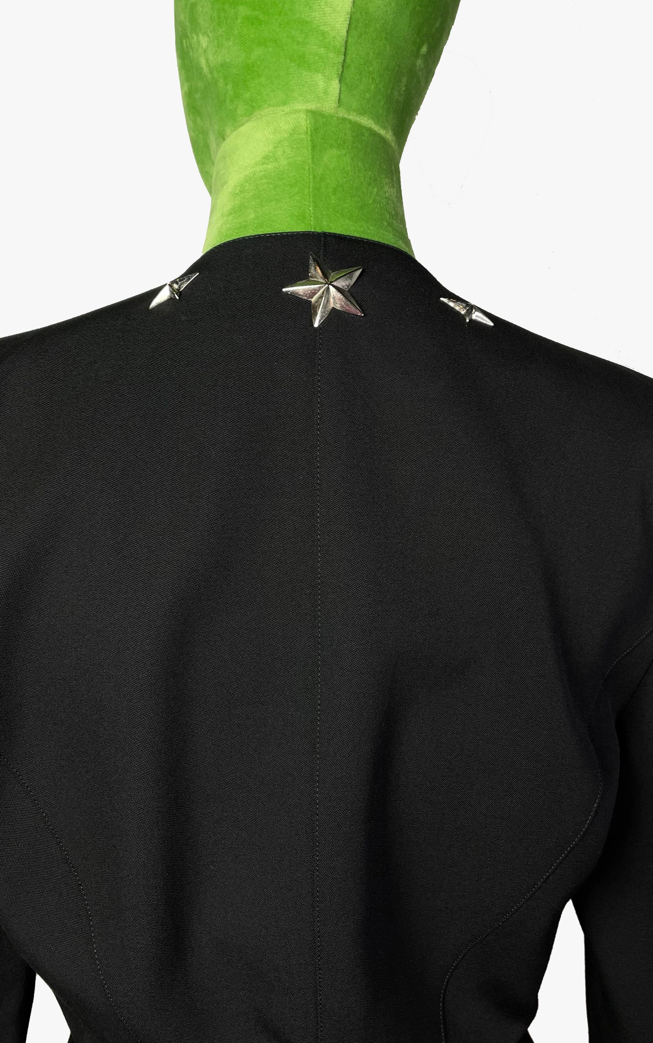 Thierry Mugler Vintage  Star-Embellished Evening Jacket, 1980s 2
