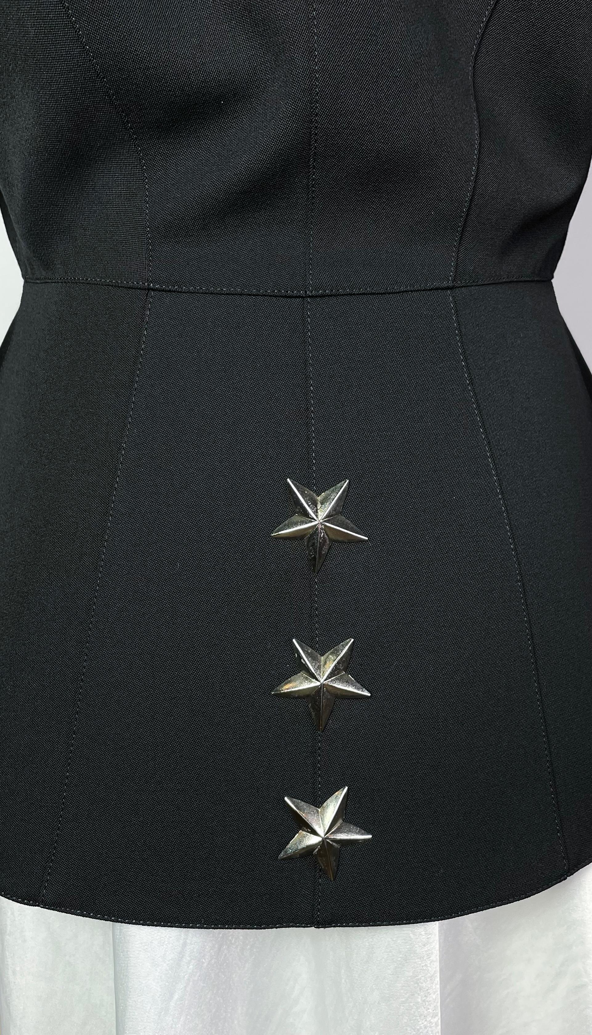 Thierry Mugler Vintage  Star-Embellished Evening Jacket, 1980s 3
