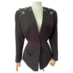 Thierry Mugler Vintage  Star-Embellished Evening Jacket, 1980s