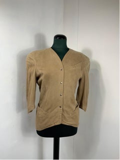 Thierry Mugler vintage suede jacket