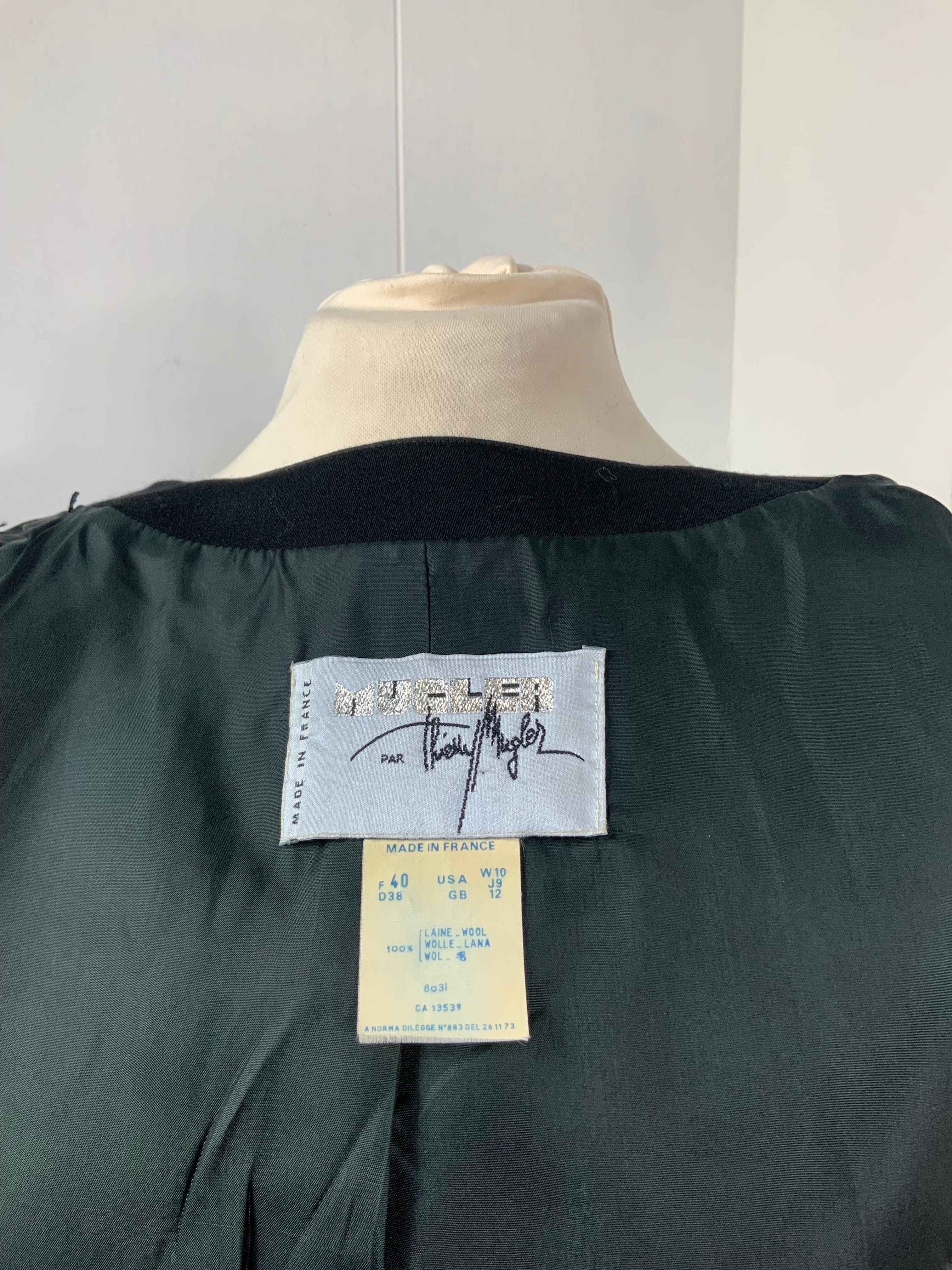Men's Thierry Mugler Vintage Suit For Sale