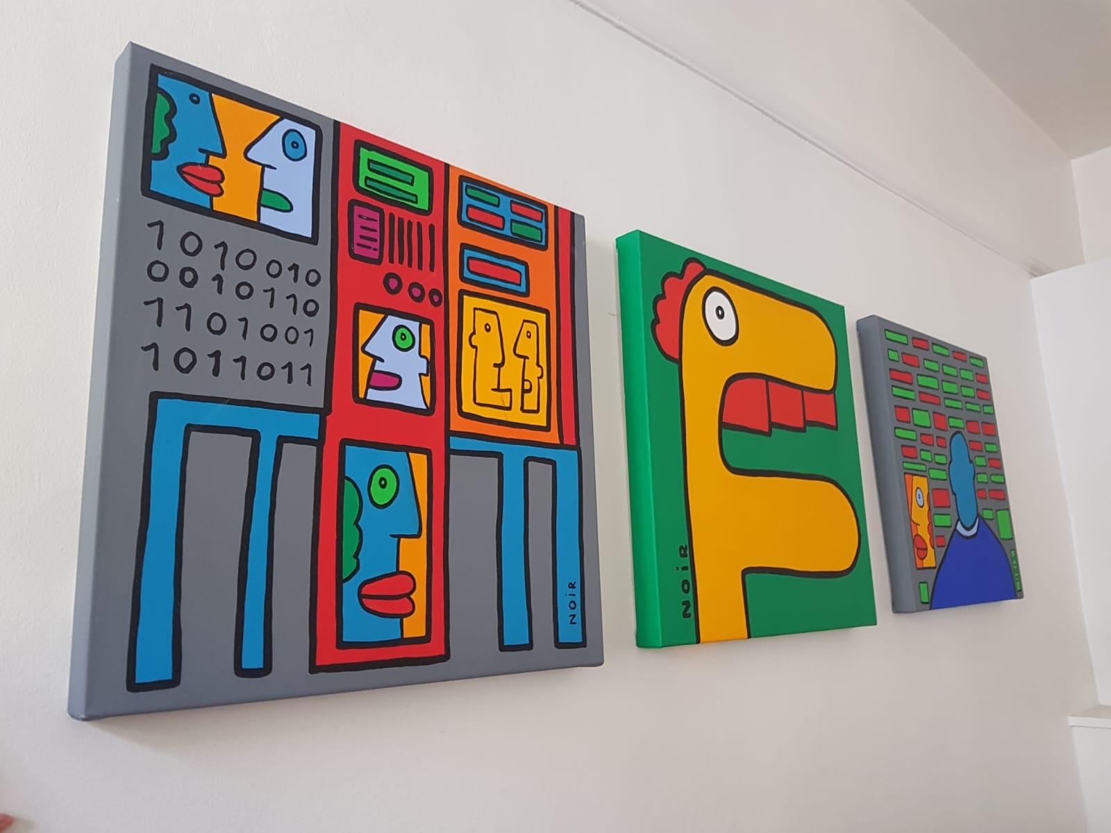 Untitled By Thierry Noir For Sale 5