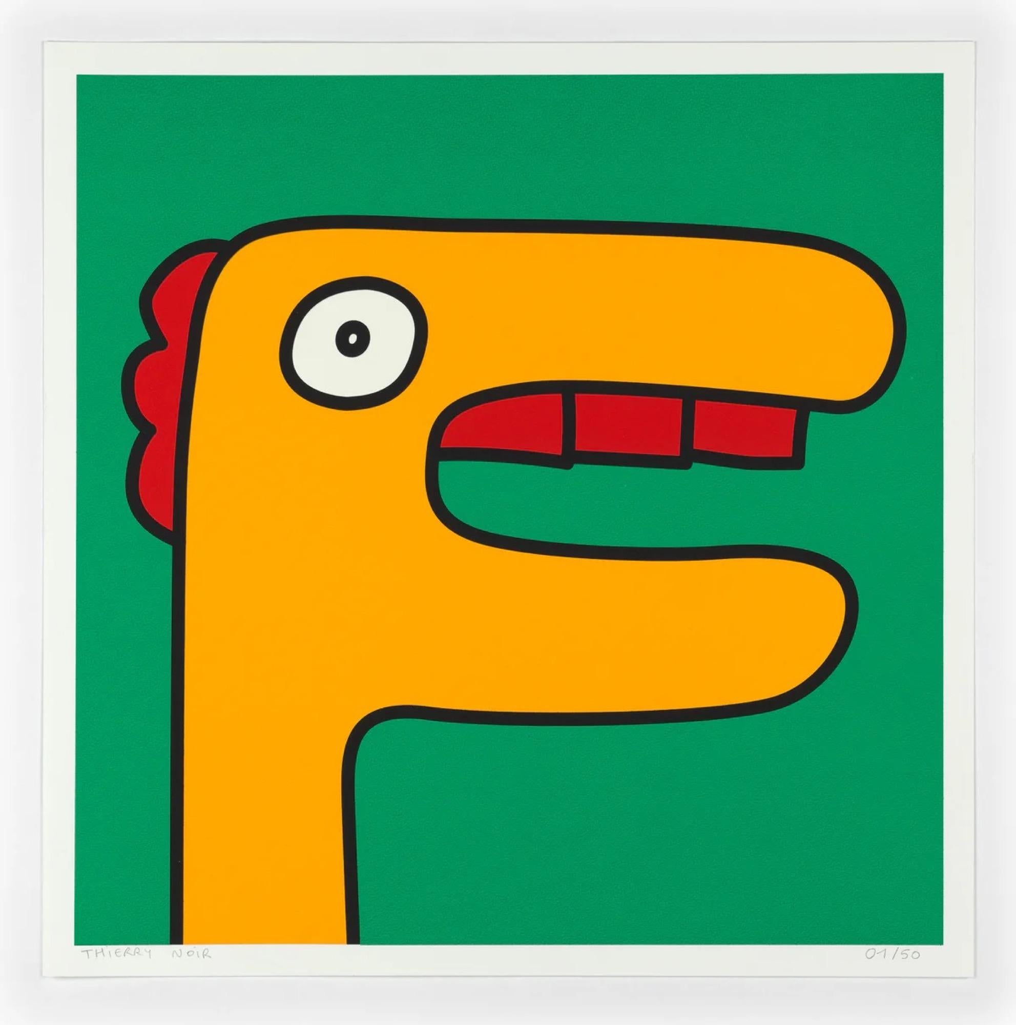 Crocodile - Print by Thierry Noir