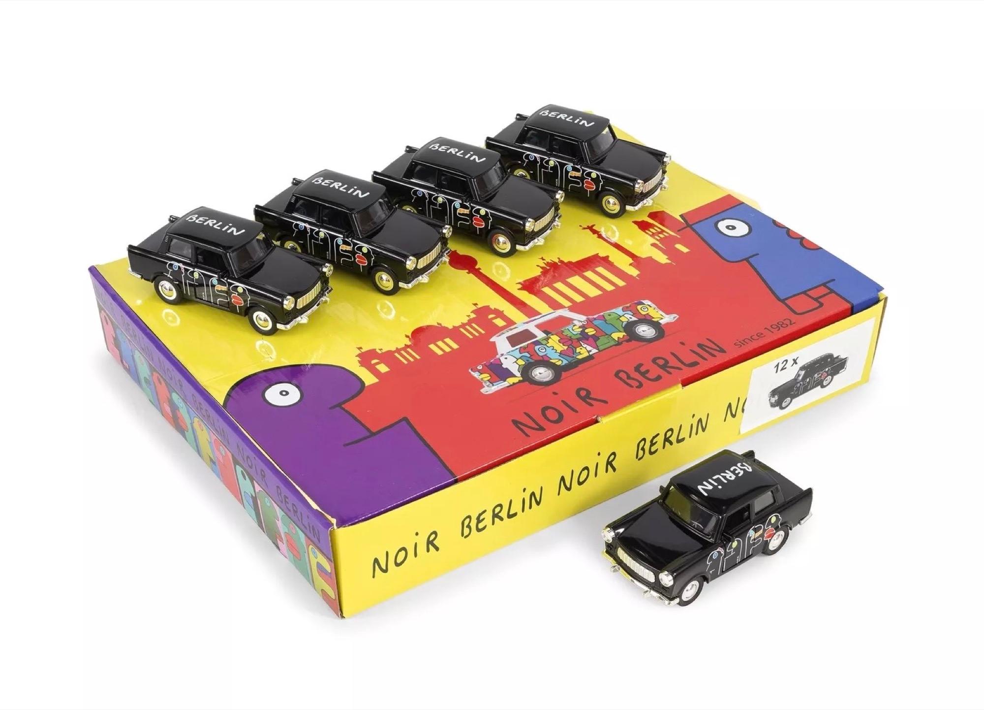 Modèles réduits de Trabant (Noir)