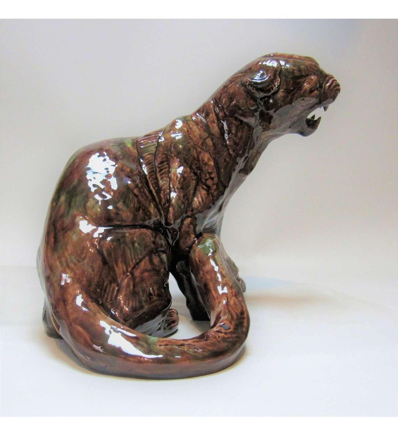 Brüllender Tiger (ca. 1940) von Thierry Van Ryswyck - (1911-1958) im Angebot 2