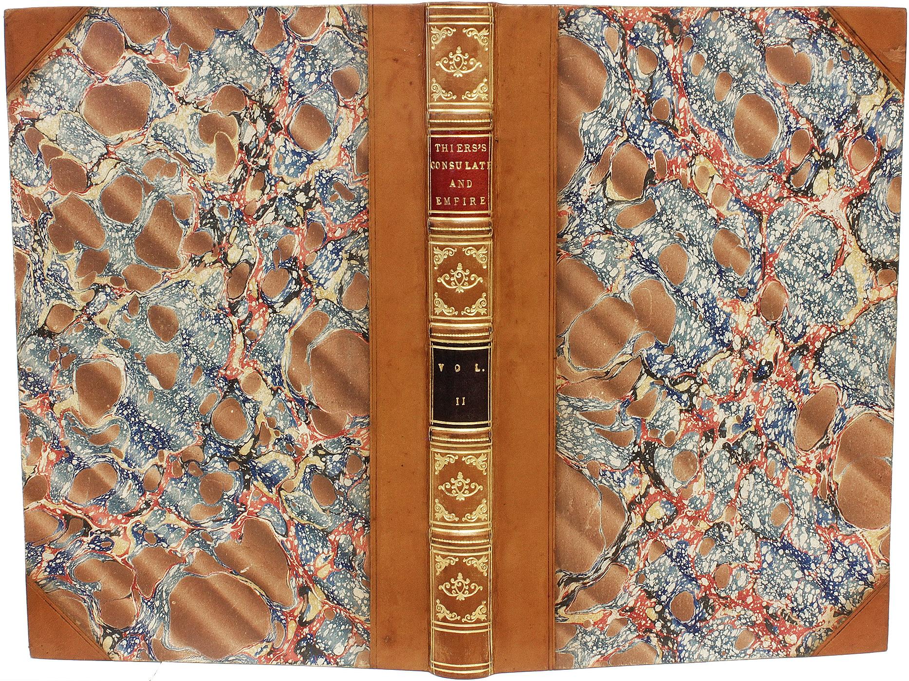 Britannique THIERS. Histoire du Consulat et de l'Empire de France sous Napoléon. 1845 en vente