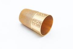 Thimble in 18 Carat Yellow Gold