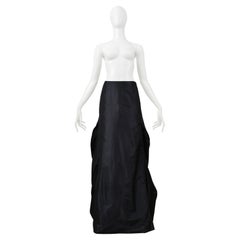 Thimister Black Taffeta Ballgown Evening Skirt