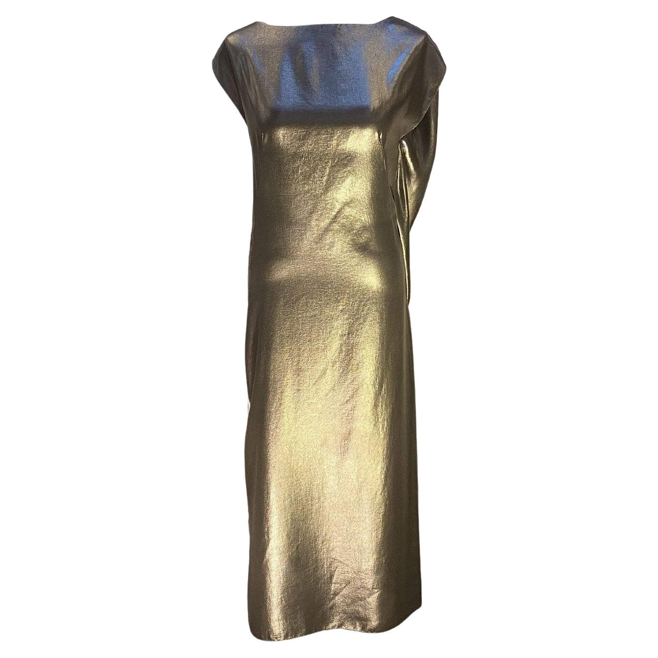 Thimister Silver Lame Dress en vente