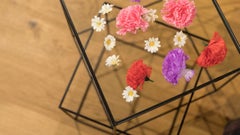 Dünner schwarzer Tisch mit Eisenstruktur von Nendo für Cappellini