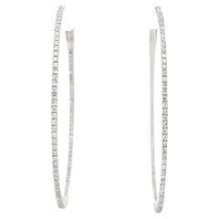 Maurice Fine Jewelry - Cerchi sottili con diamanti all'interno