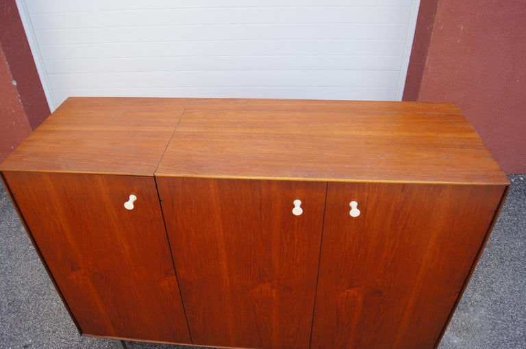 Teak Thin Edge Gentleman's Chest by George Nelson for Herman Miller For Sale 2
