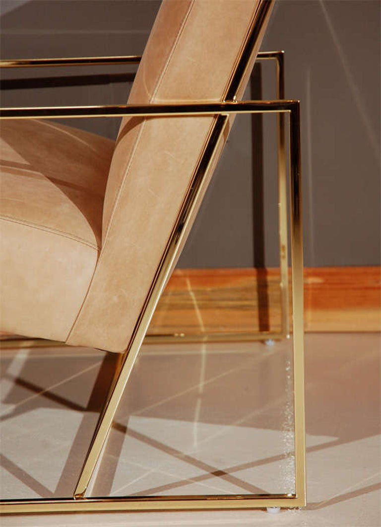 Thin Frame Lounge Chair by LawsonFenning For Sale at 1stDibs