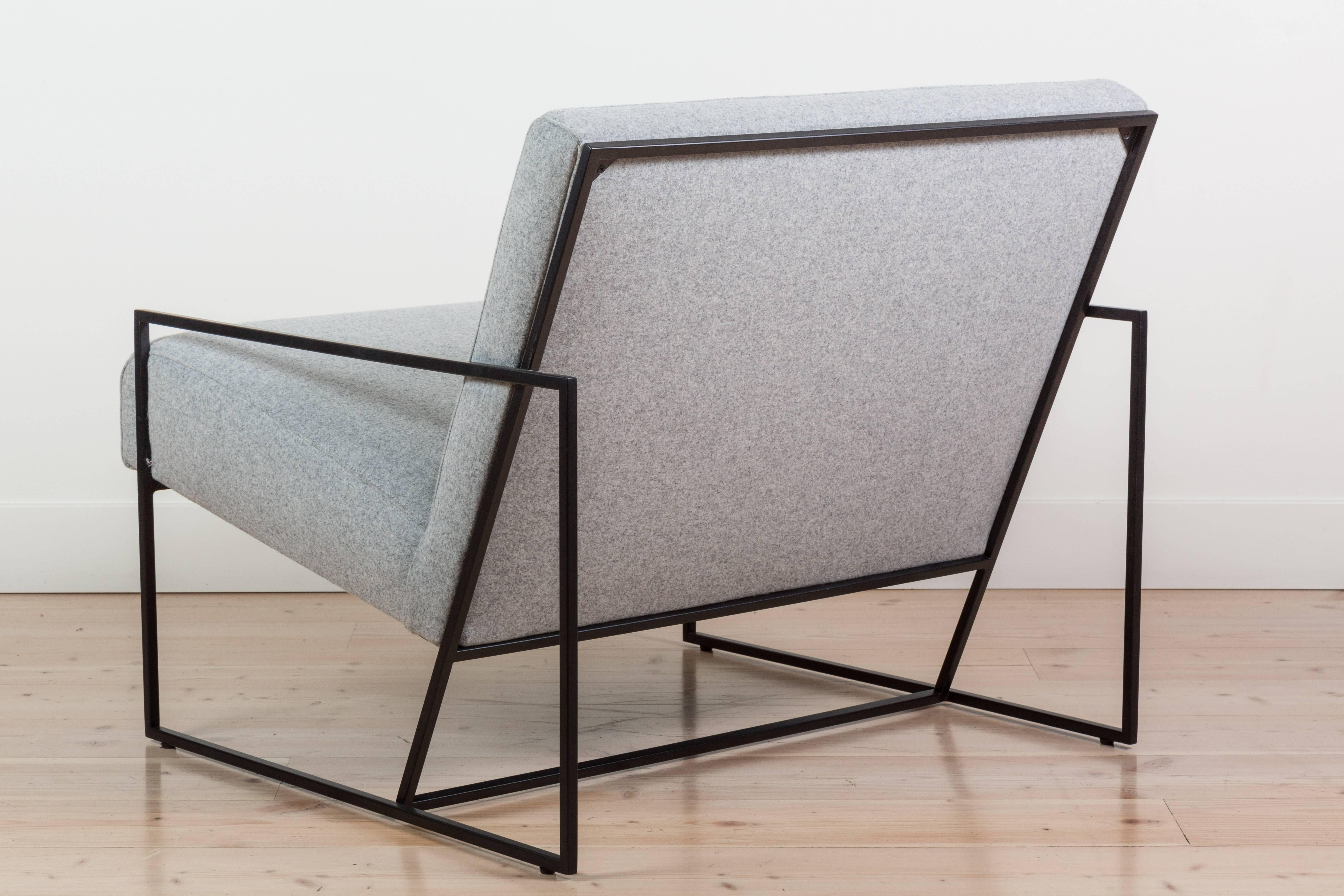 Mid-Century Modern Thin Frame Lounge Chair by Lawson-Fenning