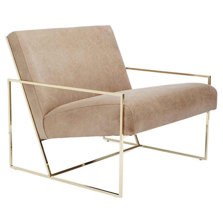 Thin Frame Lounge Chair by LawsonFenning For Sale at 1stDibs