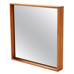 Thin Line Wood Mirror, Made to Order