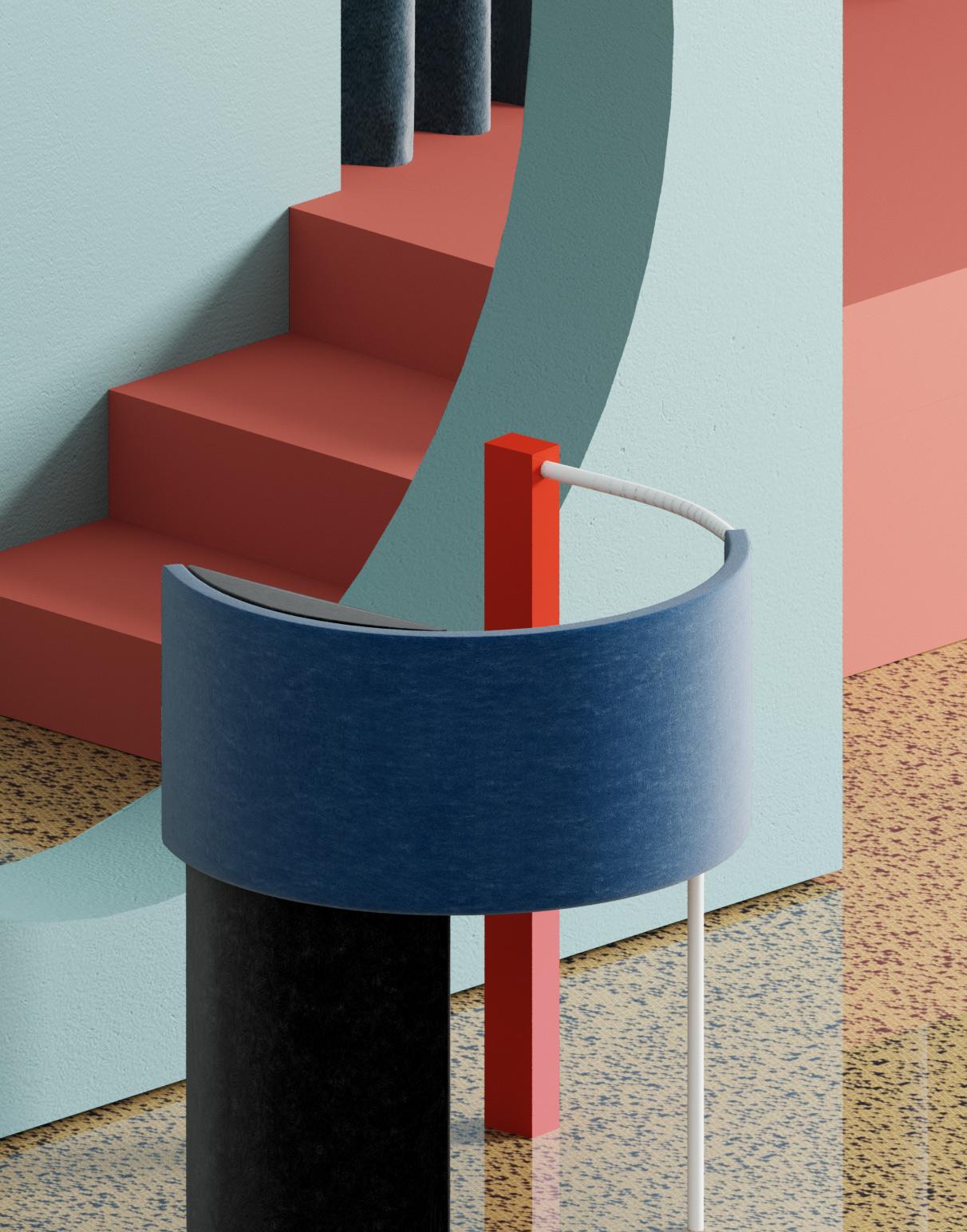 Hand-Crafted Thin, Metal-Framed 