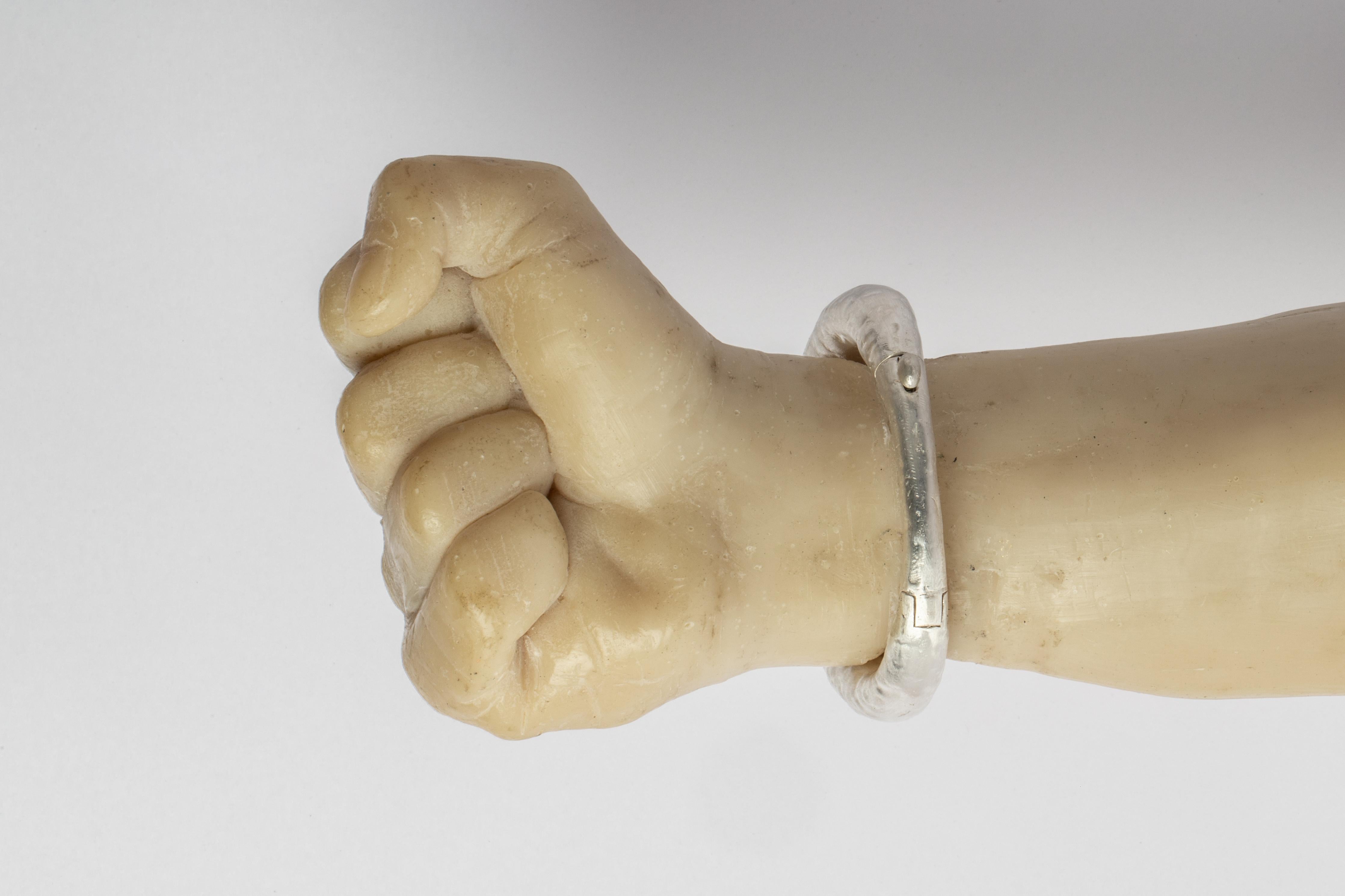 Thin Roman Bracelet (Mega Pavé, MA+DIA) For Sale 3