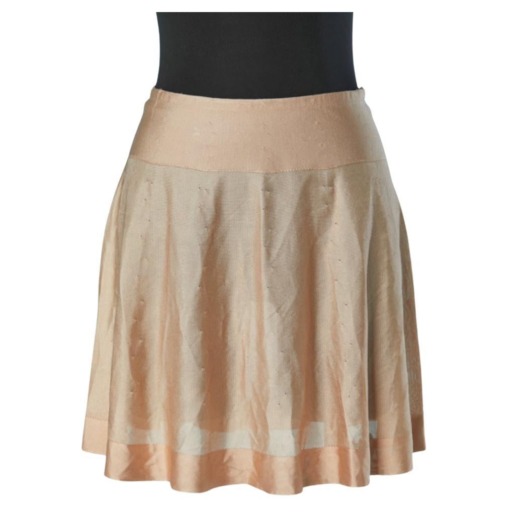 Thin see-through rayon jersey knit skirt ALAIA New with tag im Angebot