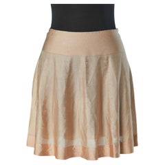 Thin see-through rayon jersey knit skirt ALAIA New with tag