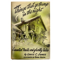 Vintage Things That Go Bump in the Night Hardcover by Louis C. Jones, 1st Ed