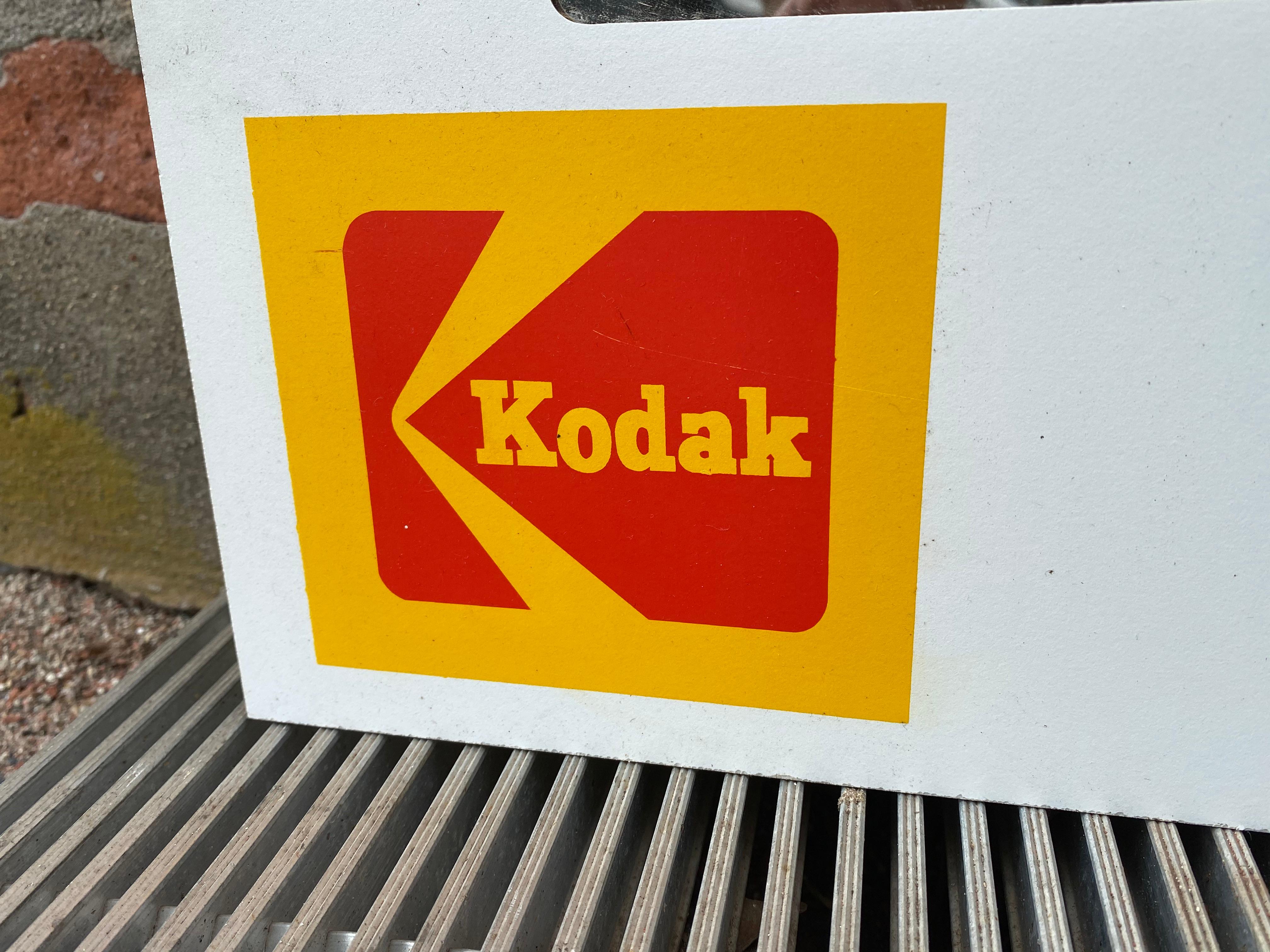 Post-Modern Think Big Kodachrome Slide Wall Cabinet