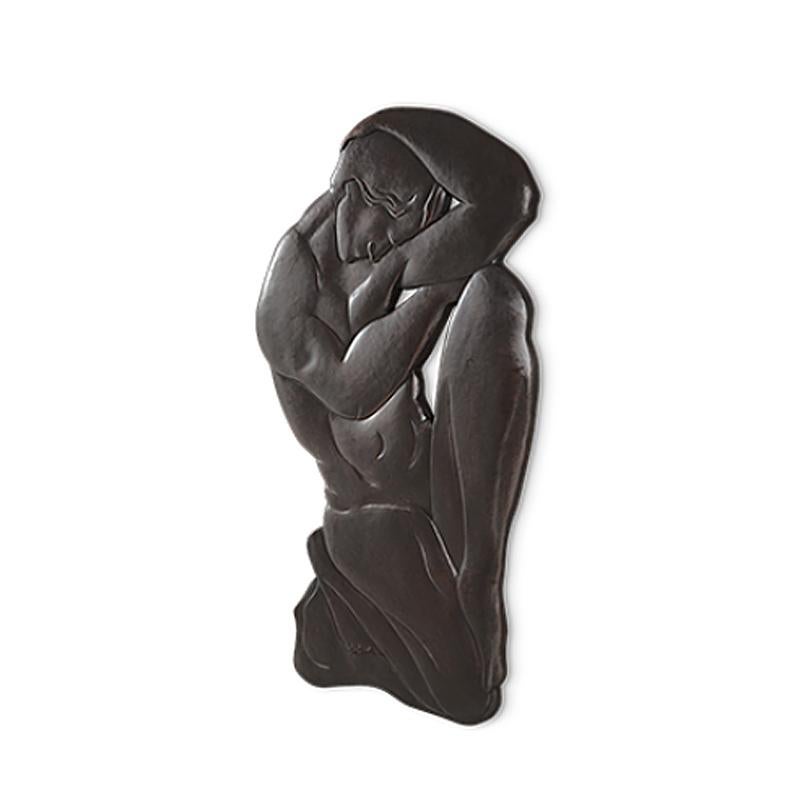 Thinker Wandschmuck-Skulptur im Zustand „Hervorragend“ im Angebot in Paris, FR