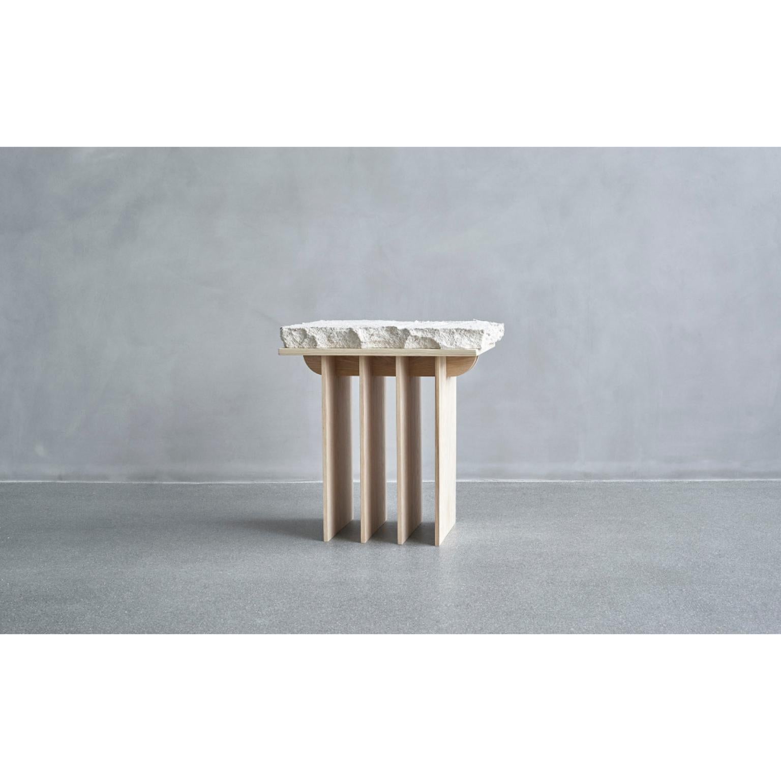 Modern Thinking Space Side Table and Stool by Andredottir & Bobek For Sale