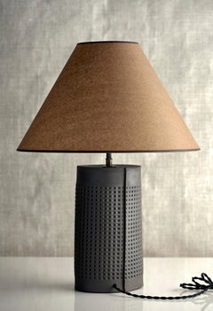 Thira Lamp Extra Large, Ceramic Sculptural Table Lamp by Dumais Made