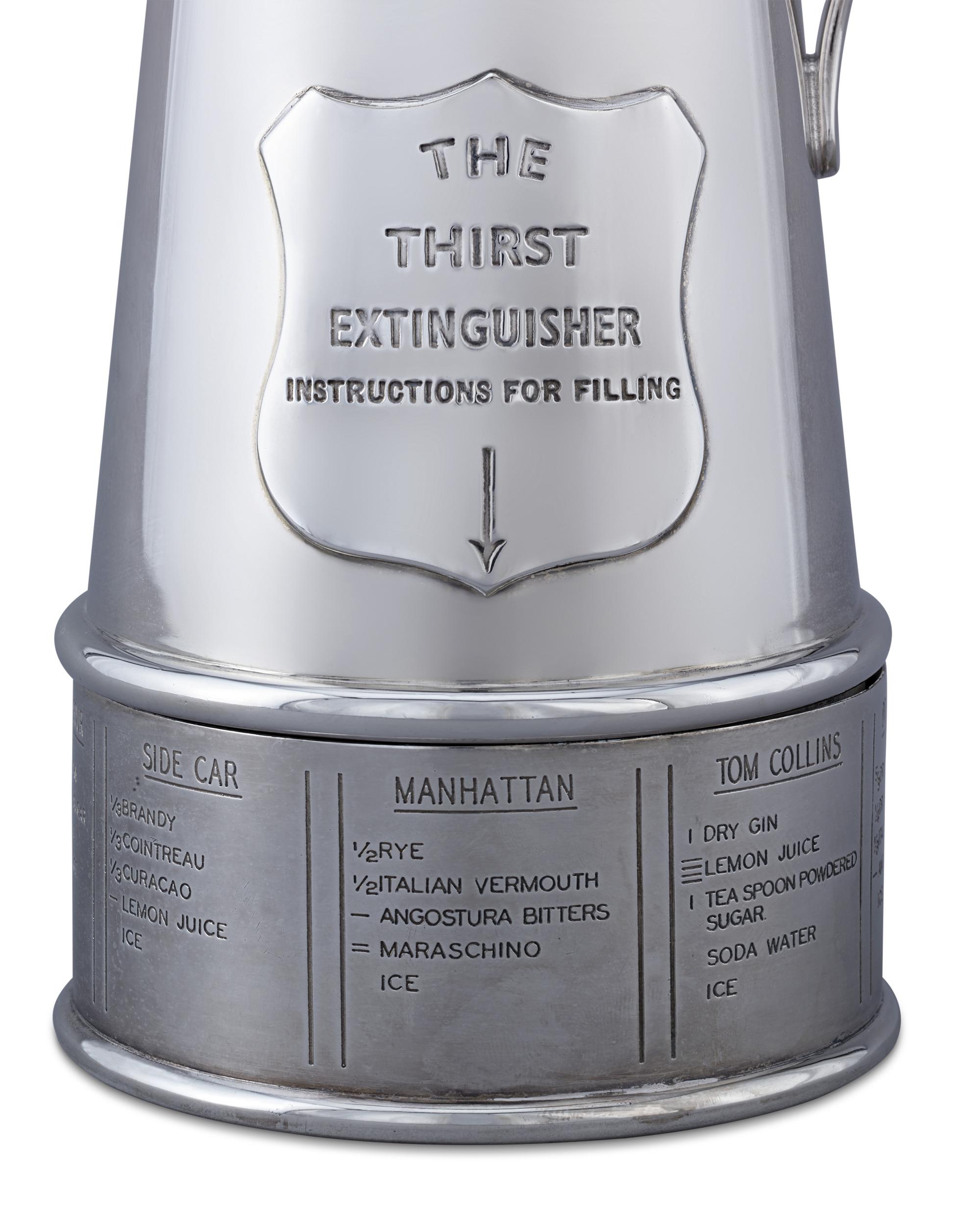 antique glass fire extinguisher for sale