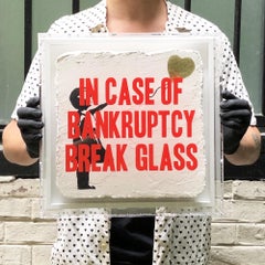 "Girl with Gold Balloon"  (banksy)