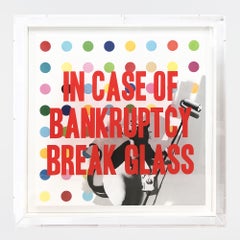 "In Case Of Bankruptcy - Hirst/Banksy"