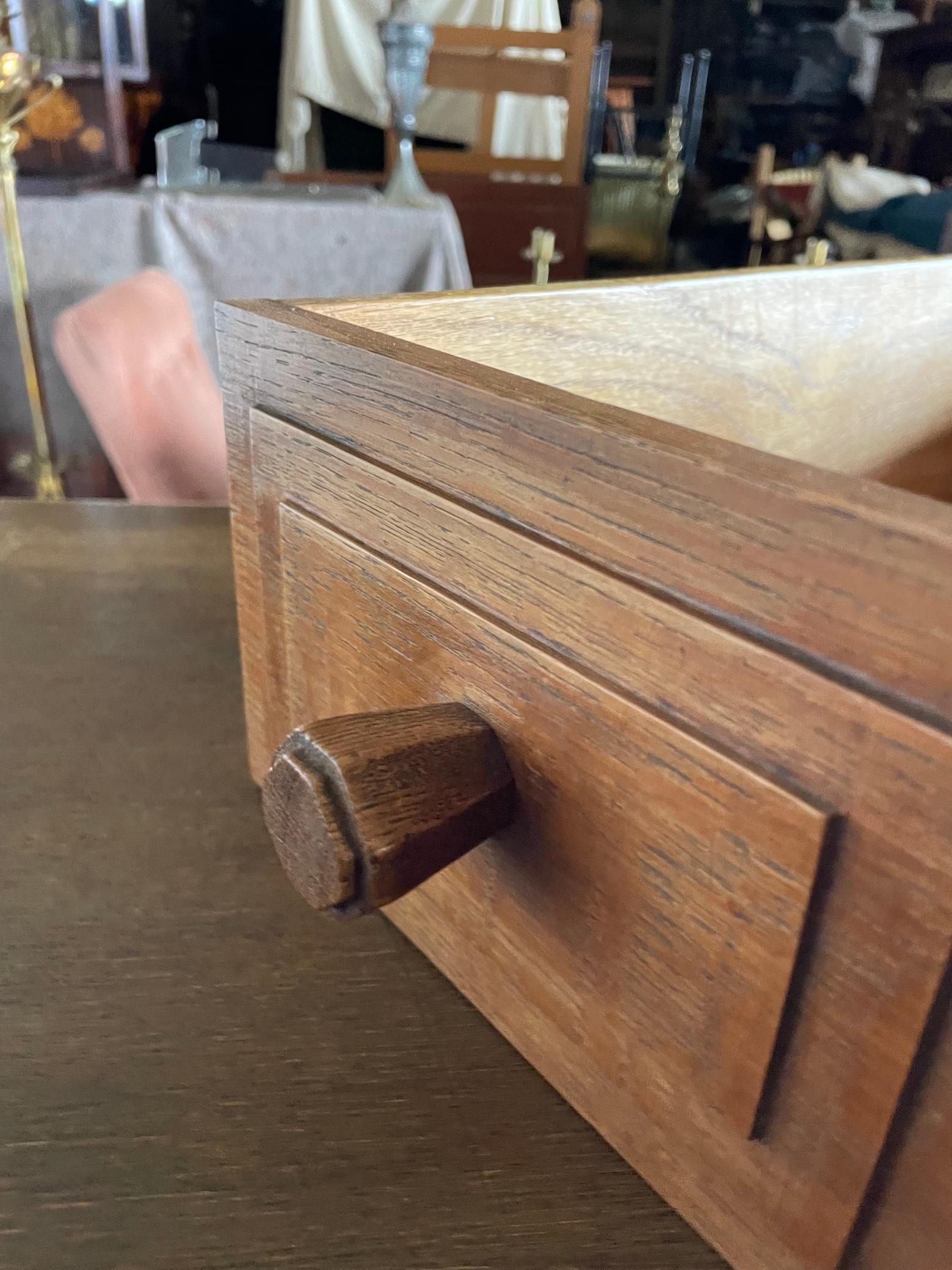 Mid-20th Century Thirties Oak Chest Of Drawers By Brynmawr For Sale