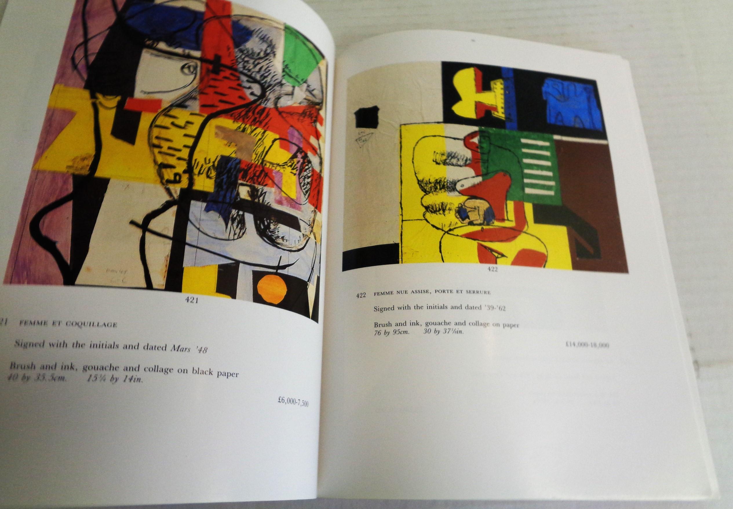 Trente-cinq œuvres de Le Corbusier : 1987 Sotheby's, Londres - Catalogue de la vente aux enchères en vente 6